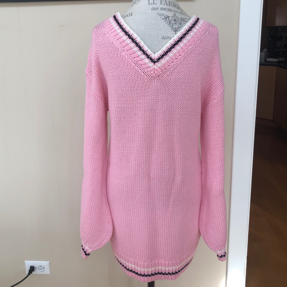 Mini Sweater Dress - Picture 5 of 11
